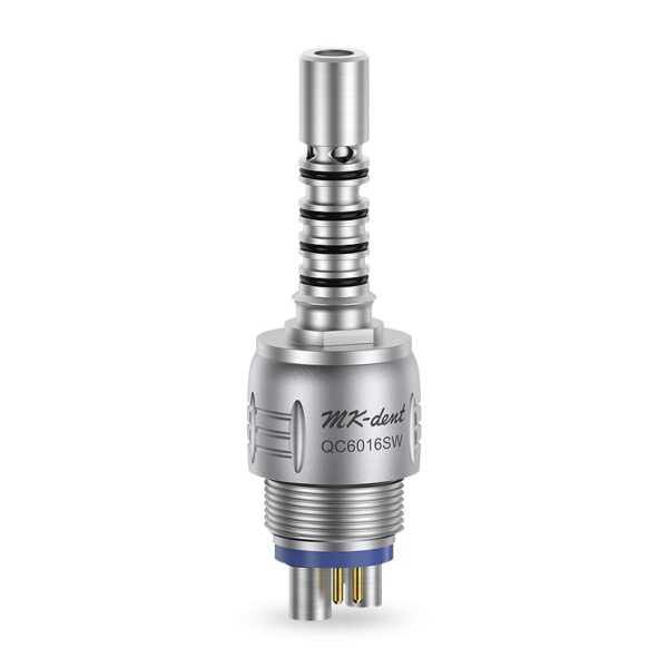 Acoplamiento Quick con luz LED y reg. de spray tipo Sirona Click&Go