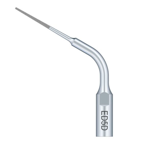 Punta ultrasonidos Woodpecker ED5D compatible Satelec | Endo, Diamantada