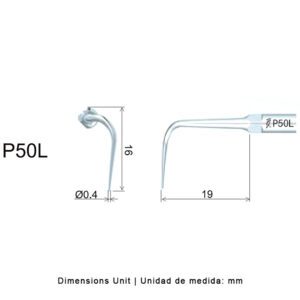 Punta Woodpecker P50L. Especial para PT-A, PT-B, PT3 y PT5 | Perio