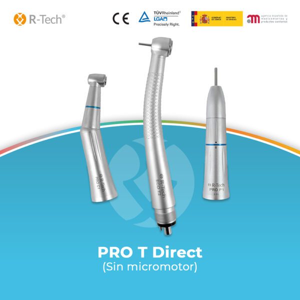 Kit de instrumental rotatorio para estudiantes Pro T Direct - R-Tech® sin micromotor
