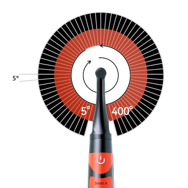 Smart A | Motor de endodoncia Woodpecker | Lava Orange / Naranja - Imagen 4