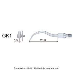 Punta universal para KaVo Sonicflex 2000N / 2003 y ECO S2 | Profilaxis