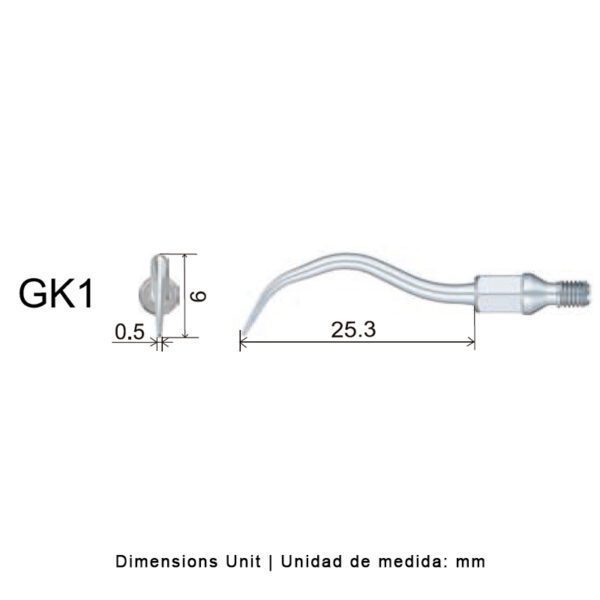 Punta universal para KaVo Sonicflex 2000N / 2003 y ECO S2 | Profilaxis