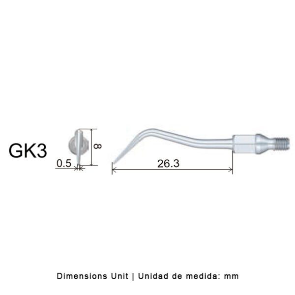 Punta para KaVo Sonicflex 2000N / 2003 y ECO S2 | Profilaxis