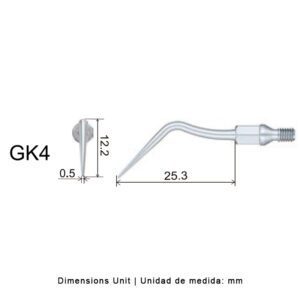 Punta extra larga para KaVo Sonicflex 2000N / 2003 y ECO S2 | Profilaxis
