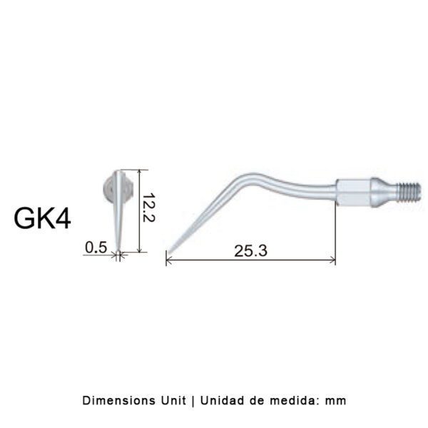 Punta extra larga para KaVo Sonicflex 2000N / 2003 y ECO S2 | Profilaxis