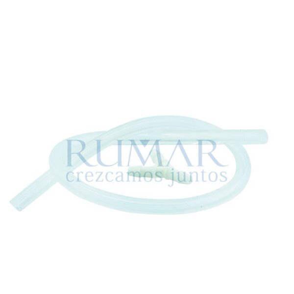 Conector "Y" de plástico para tubos de silicona