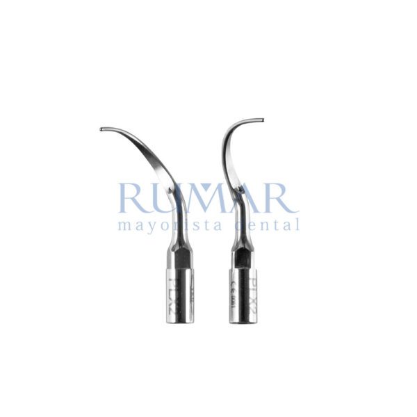 Punta PLX2 + llave DYNO para ultrasonidos KaVo PiezoLED, Piezosoft y compatibles | Perio curvada a la izquierda