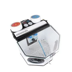 Arenadora turbo con 2 vasos y reciclado Bader