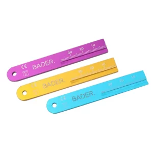 Micro regla endodoncia Bader