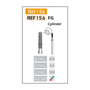 Fresas Diamante FG ISO 156-314-514-014 Rojo Bader