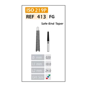 Fresas Diamante FG ISO 413-314-514-020 Rojo Bader