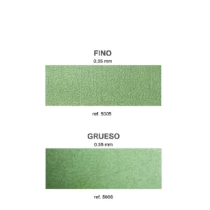 Cera Colado Rugosa Fina 0.35mm Verde Bader