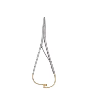 Porta Aguja Mathieu con Tungsteno Bader