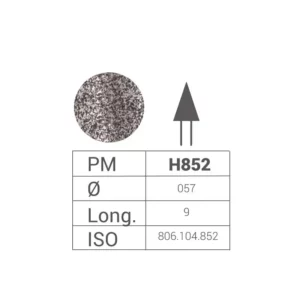 Fresas de Diamante HP ISO.806.104.001.852.057 Bader