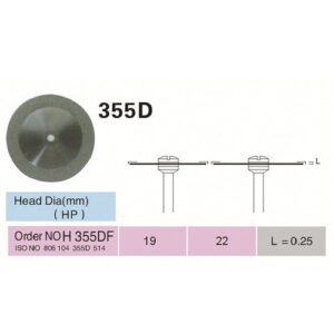 Disco de Diamante Flex ISO 806.104.355D.514.220 Bader