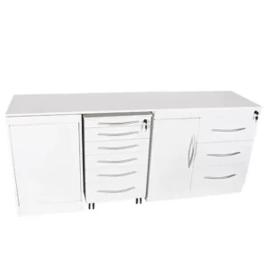 Conjunto Mobiliario Cuádruple con Push-On sin Lavabo Bader