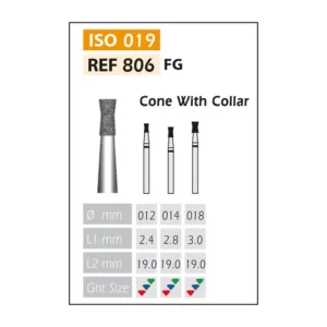 Fresas Diamante FG ISO 806-314-534-014 Verde Bader