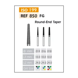 Fresas Diamante FG ISO 850-314-534-016 Verde Bader