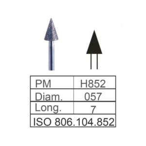 Fresas de Diamante HP ISO.806.104.001.852.057 Bader