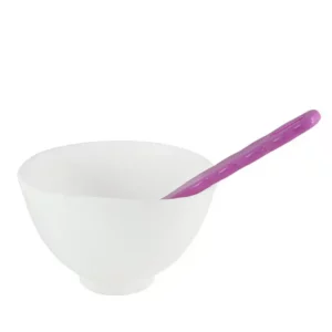 Pack: Taza de Goma L + Espatula Plastico Bader