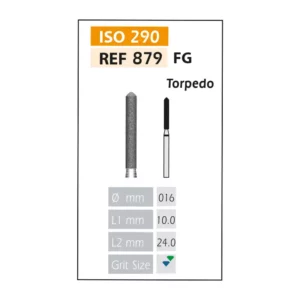 Fresas Diamante FG ISO 879-314-524-016 Azul/Transparente Bader