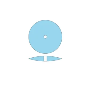 Pulidor Celeste Fino Lenteja ISO 658.900.303.514.220  Bader