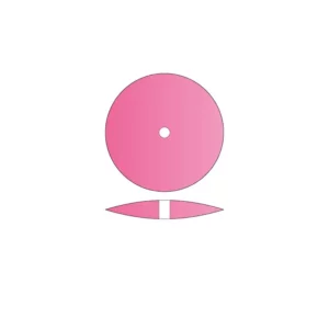 Pulidor Rosa Medio Lenteja ISO 658.900.303.524.220 Bader