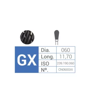 Fresa Carburo de Tungsteno CN060GXI ISO500.104.239.190.060 Bader