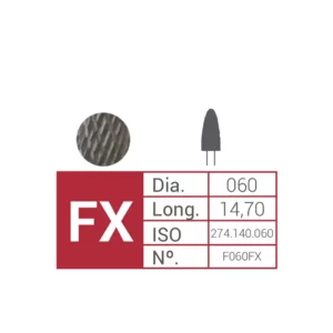 Fresa Carburo de Tungsteno F060FX ISO.500.104.274.140.060 Bader