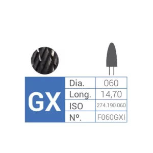 Fresa Carburo Tungsteno F060GXI ISO.500.104.274.190.060 Bader