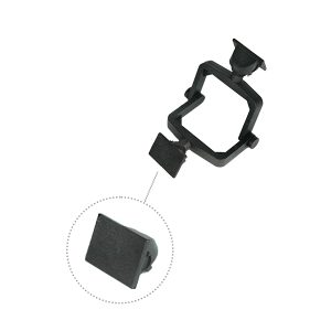 ARTICULADOR DE PLASTICO - DESECHABLE - NEGRO - PLANO - 100 UNIDADES (REPOSICION)