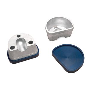 MUFLA PARA DUPLICAR GRANDE CON TAPA LISA DE GOMA