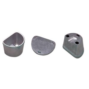 MUFLA PARA DUPLICAR PEQUEÑA CON TAPA LISA DE ALUMINIO
