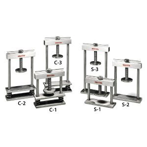 BRIDA DE ACERO INOX. PARA DOS MUFLAS
