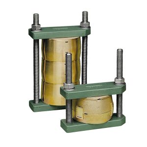 BRIDA PARA PRENSA ALUMINIO ESPECIAL INOX. 3 MUFLAS