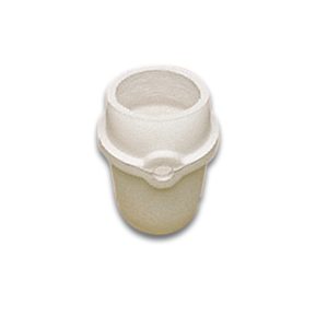 CRISOL - OXIDO DE SILICIO - ERCEMS DOBLE CAPA - CAJA DE 10 U.