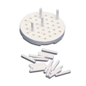 BANDEJA PARA HORNO DE CERAMICA CON PINES - CILINDRICOS