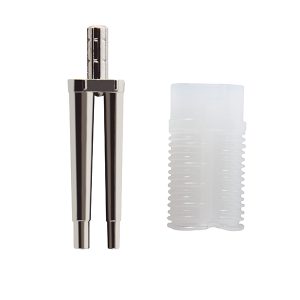 BI-V-PIN 15 mm CON CAMISA PLASTICA Y TAPONES DE GOMA (1000 U.)