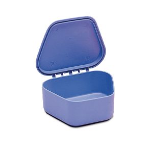 CAJAS PARA PROTESIS COLOR AZUL (BOLSA DE 25 U.)