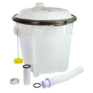 DECANTADORA DE PLASTICO CON BOLSA RECOGEDORA (19 L / ALTO: 465 MM)