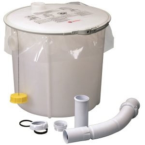 DECANTADORA DE PLASTICO C/BOLSA TAMAÑO REDUCIDO (14 L / ALTO: 345 MM)