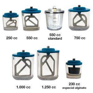 TAZA COMPLETA PARA MEZCLADORA KOALA-IRIS ESPECIAL ALGINATO 230 cc