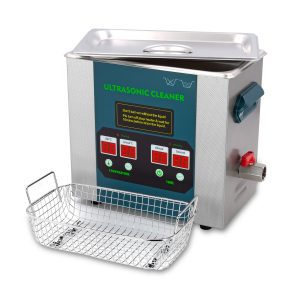 BAÑO ULTRASONIDOS ACERO INOX 2,8 L C/ TEMPERATURA Y DESAGÜE