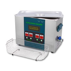 BAÑO ULTRASONIDOS ACERO INOX 3,4 L C/ TEMPERATURA Y DESAGÜE