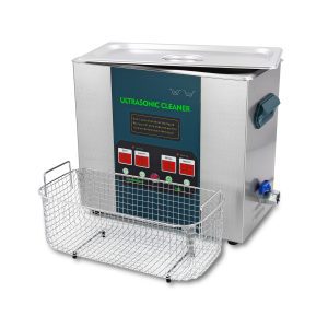 BAÑO ULTRASONIDOS ACERO INOX 5,8 L C/ TEMPERATURA Y DESAGÜE