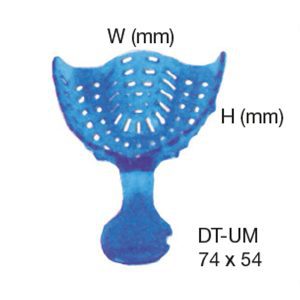 CUBETAS DE IMPRESION DESECHABLES - SUPERIOR MEDIANA (BOLSA 25 U.)