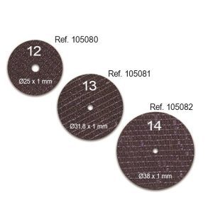 DISCO DE CORTE CON MALLA DE FIBRA DE VIDRIO Ø 38 x 1 - (50 U.)