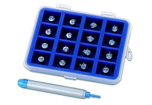 INSTRUMENTO MOLDEADOR DE MUELAS CON 16 CABEZALES