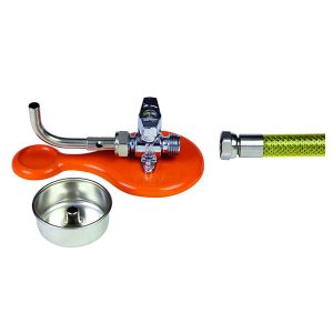 MECHERO GAS NATURAL P/MANGUERA ROSCADA + RECIPIENTE CERA